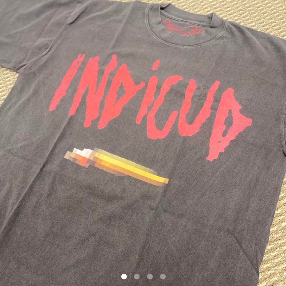 KID CUDI INDICUD SHIRT BRAND NEW STYLEZ L.A. MAN ON THE MOON DTG VINTAGE LOOK